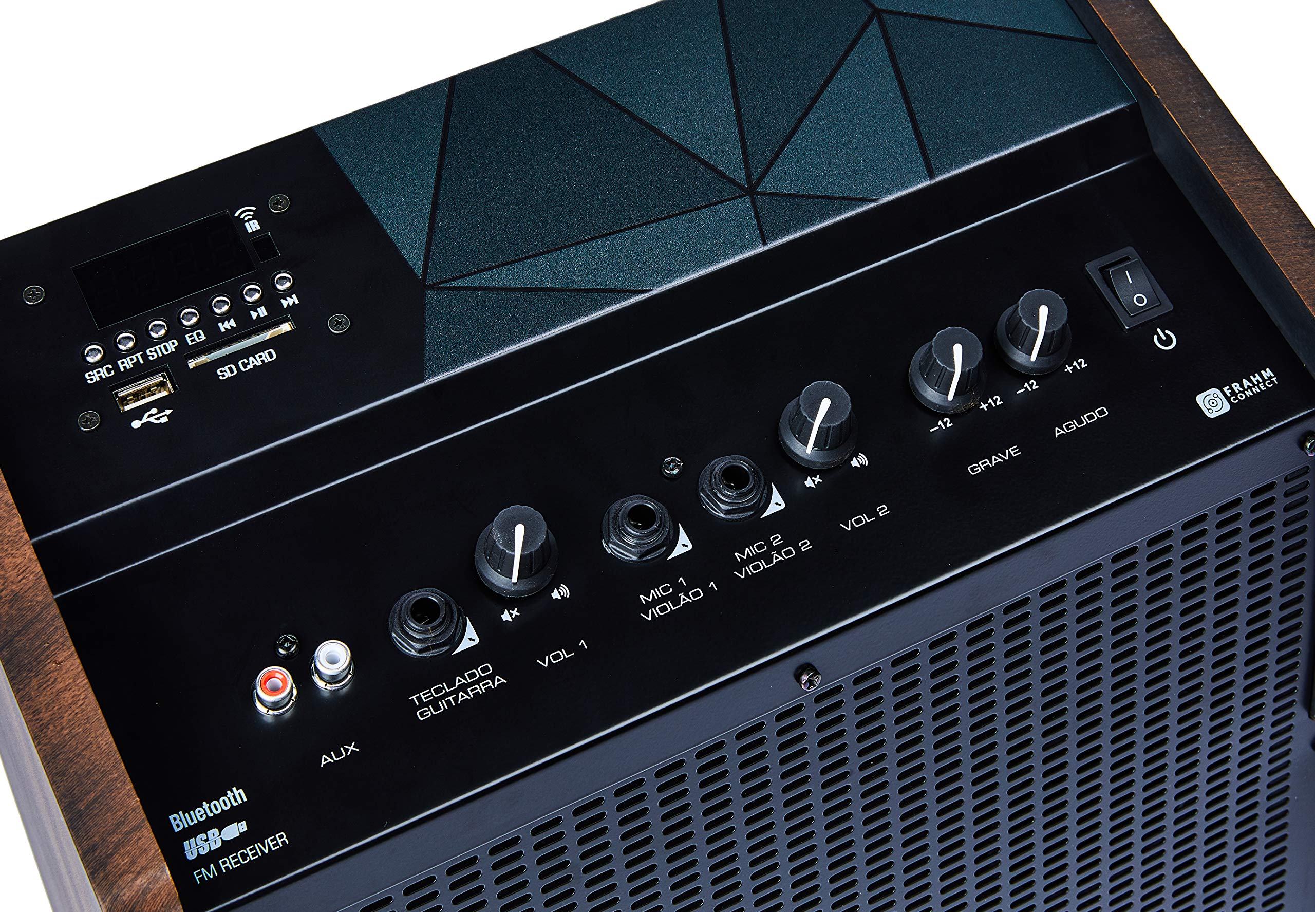 Caixa Amplificada Multiuso, Frahm, 31496, Preto : Amazon.com.br